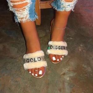 Gold Digger Sandals